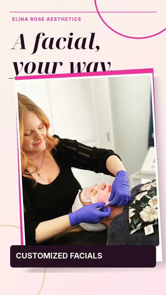 Customized facials video cover
